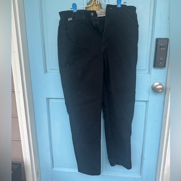 Lee Women’s Black Jeans with Stretch size 14 - Picture 1 of 12